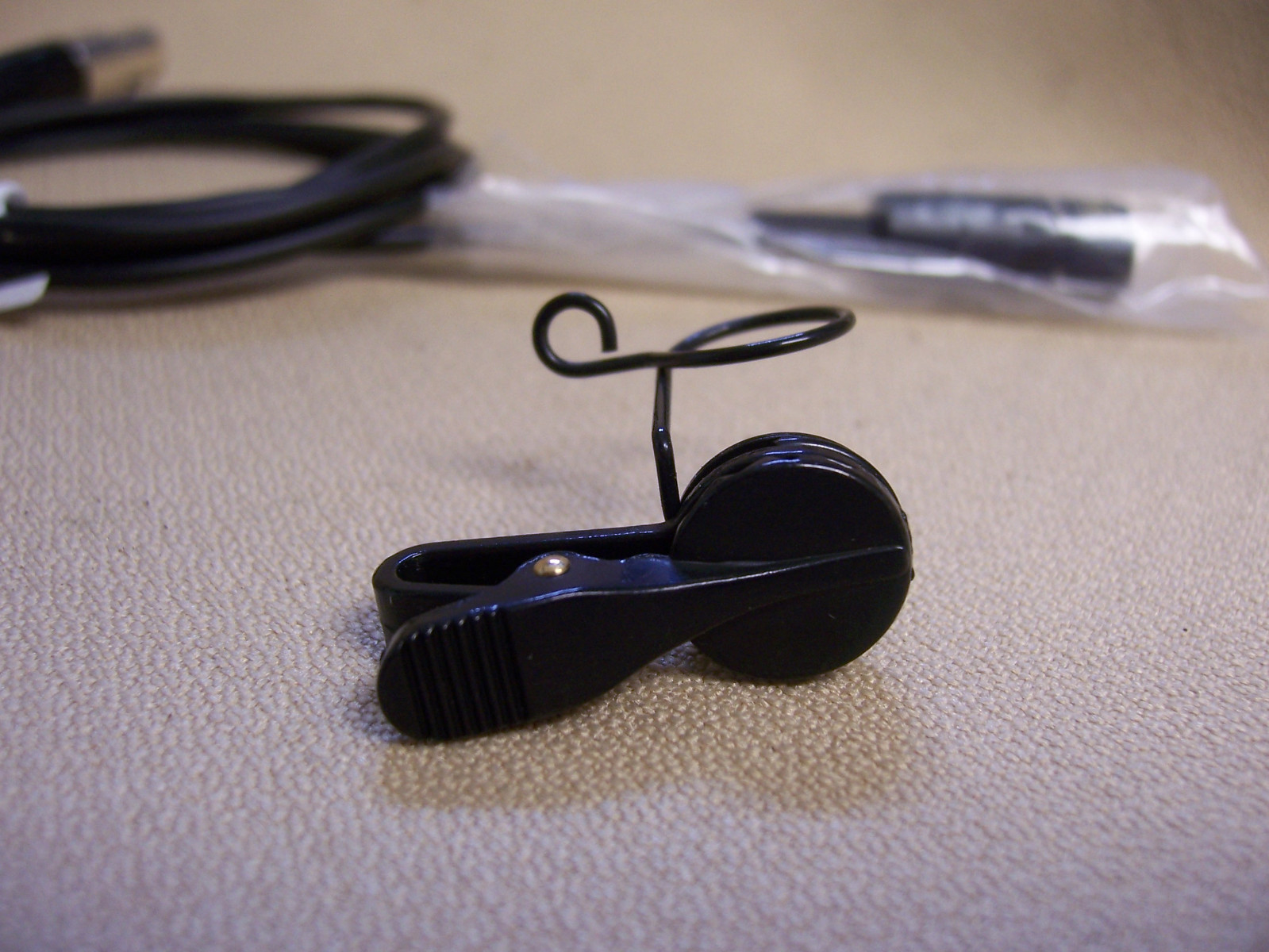 EV Telex RE-92TX Mini Cardioid Lavalier Condenser Microphone LAPEL TA4-F Shure c