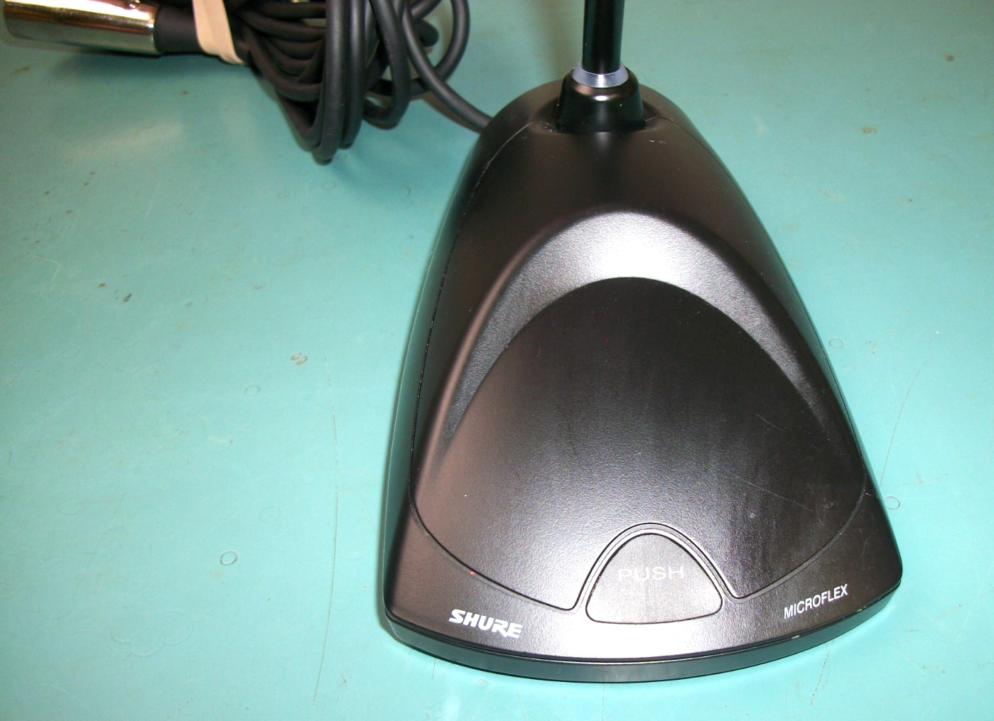 SHURE MX400DP MicroFlex Wired Desktop PreAmp Programmable Mute Switch Microphone