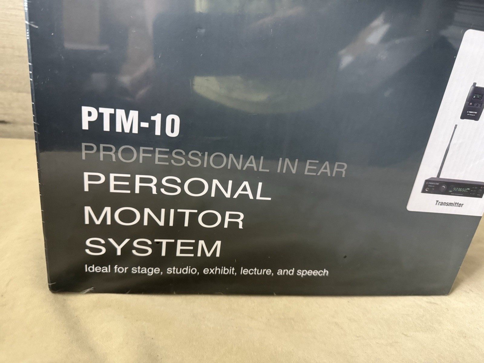 Phenyx Pro PTM-10 UHF Stereo Wireless in-Ear Monitor System, 900MHz Band, 160ft