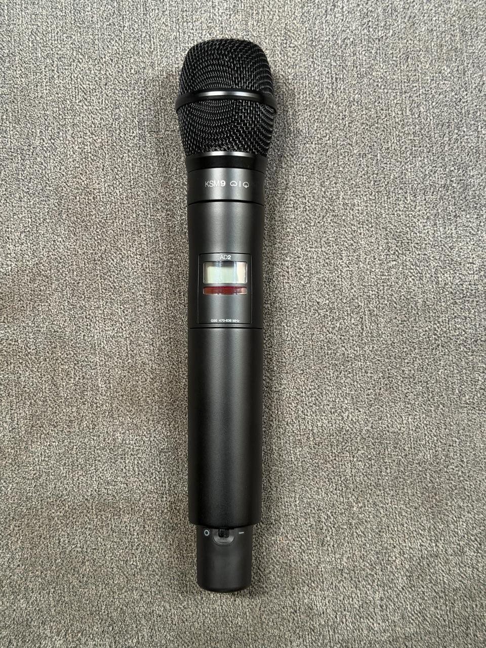 Shure AD2/KSM9B Handheld Wireless Micro Transmitter w/ KSM9 Capsule G56 470-636