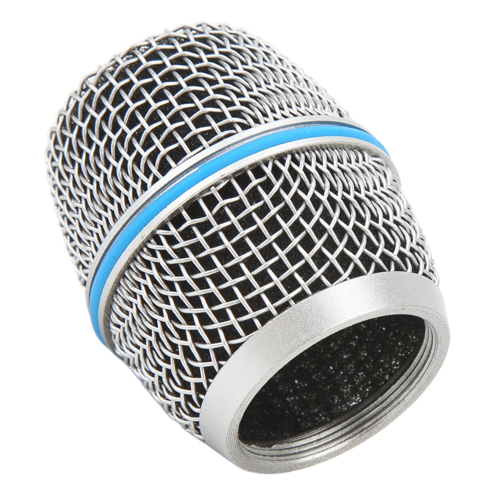 Microphone Ball Head Mesh Grill Inner Foam Filter Stainless Steel Grille Mic BEA