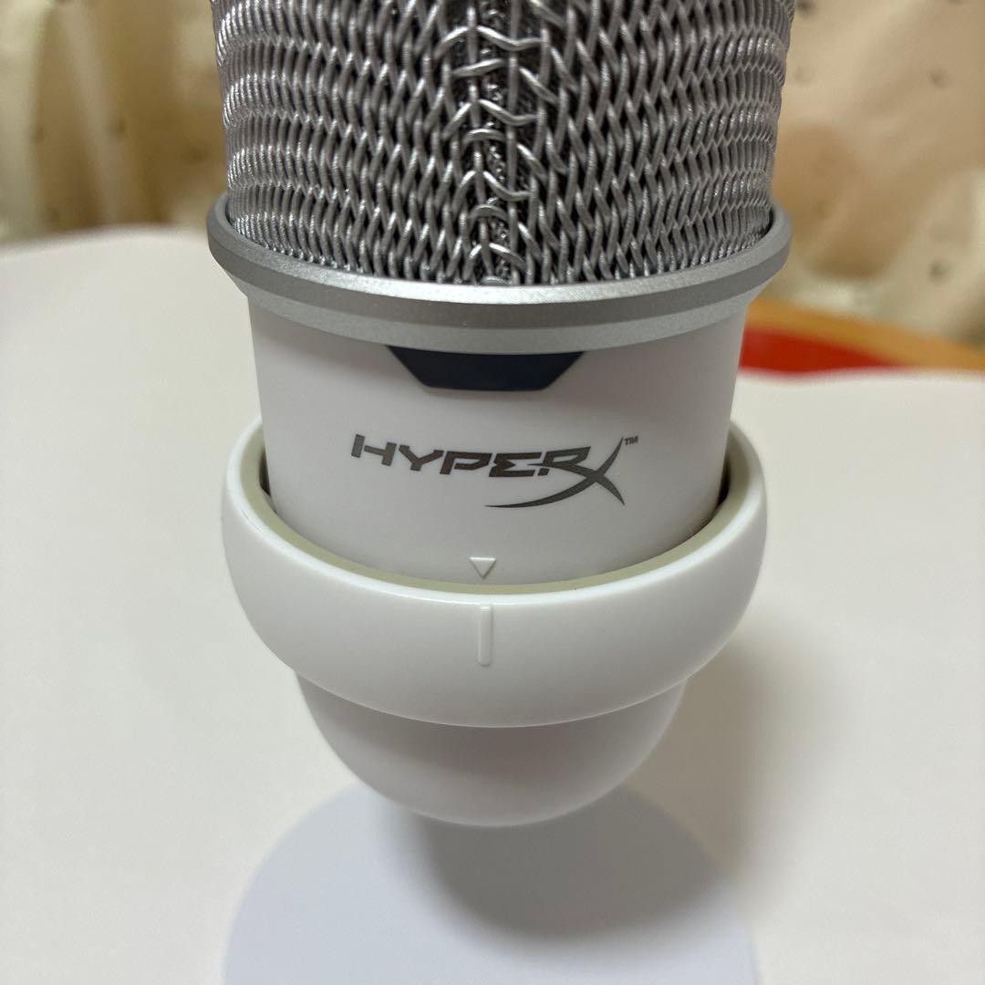 HyperX SoloCast Condenser Microphone USB, Touch Mute, Used, No Issues