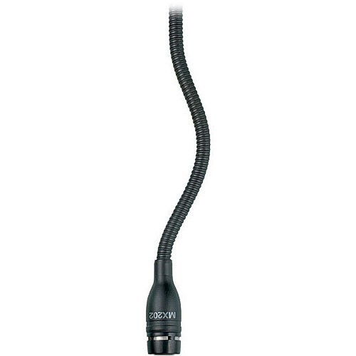 Shure MX202BP/C Microflex Overhead Microphone – Black