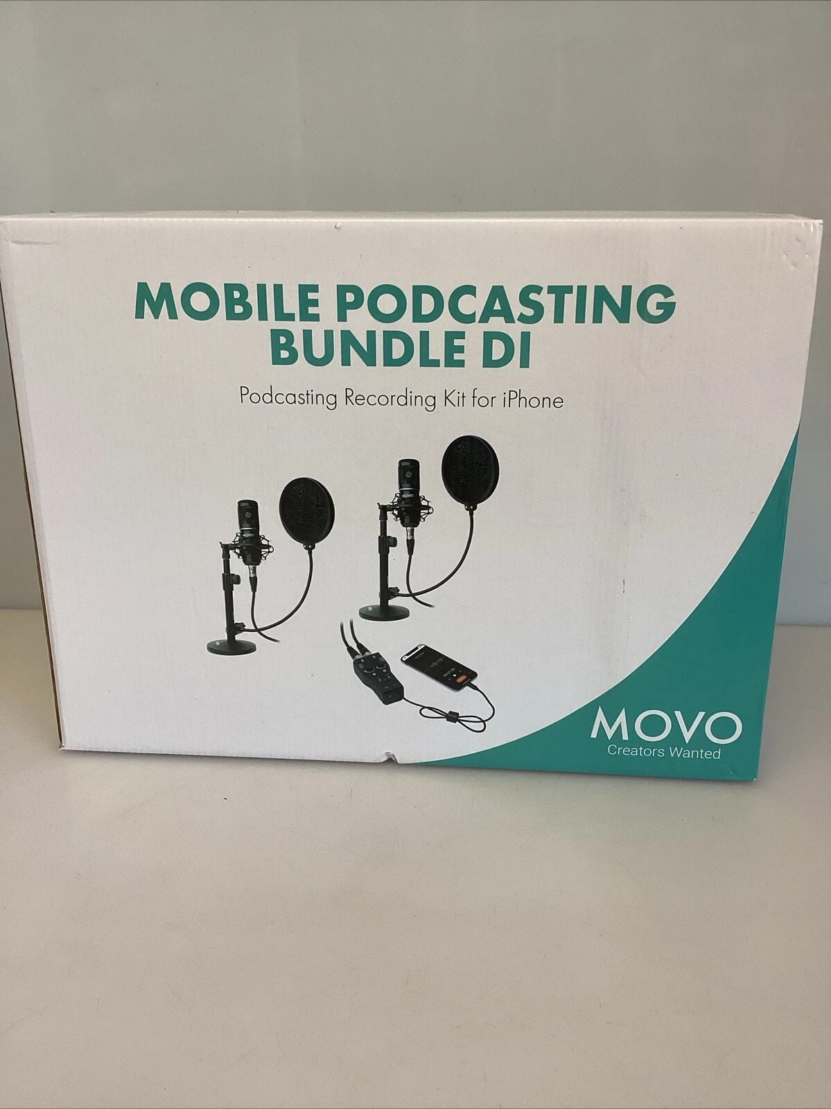 Movo Photo MPB-DI Smartphone Podcast Recording Bundle BRAND NEW!!!!