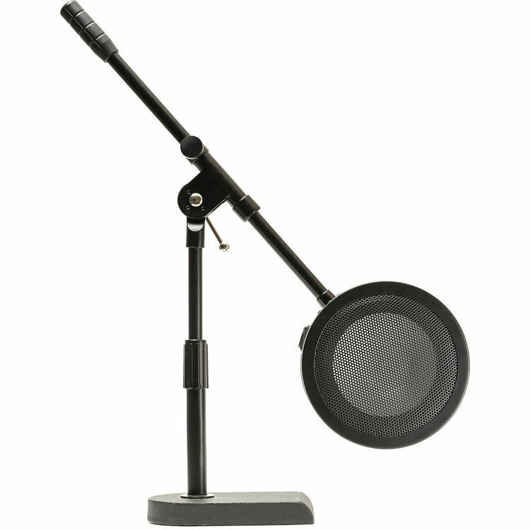 SOLOMON MiCS LoFReQ Dynamic Capture Mic (Black) w/ Mic Stand & XLR Cable