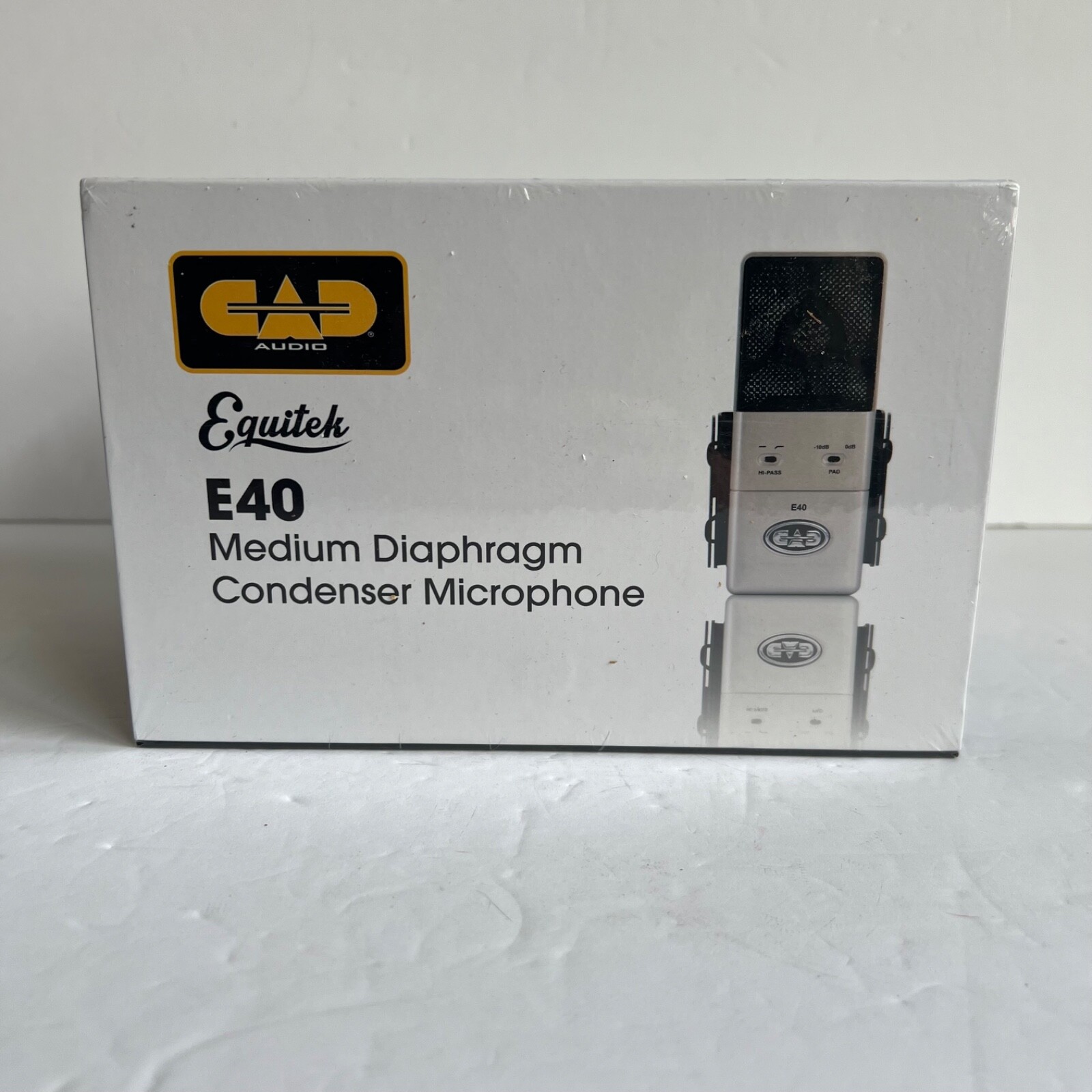 CAD Equitek E40 Medium-Diaphragm Supercardioid Condenser Microphone – NEW