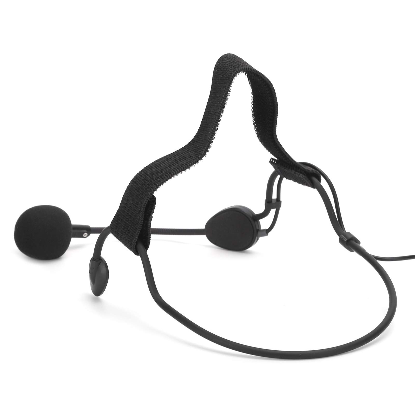 Dynamic Headset Microphone, 6.35MM Jack Headband Headset Microphone Earhook M…