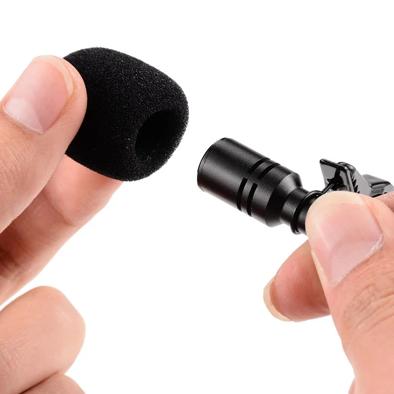 Portable Mini Lavalier Microphone Metal Clip Lapel Mic Wired 3.5Mm/Type-C/Usb fo