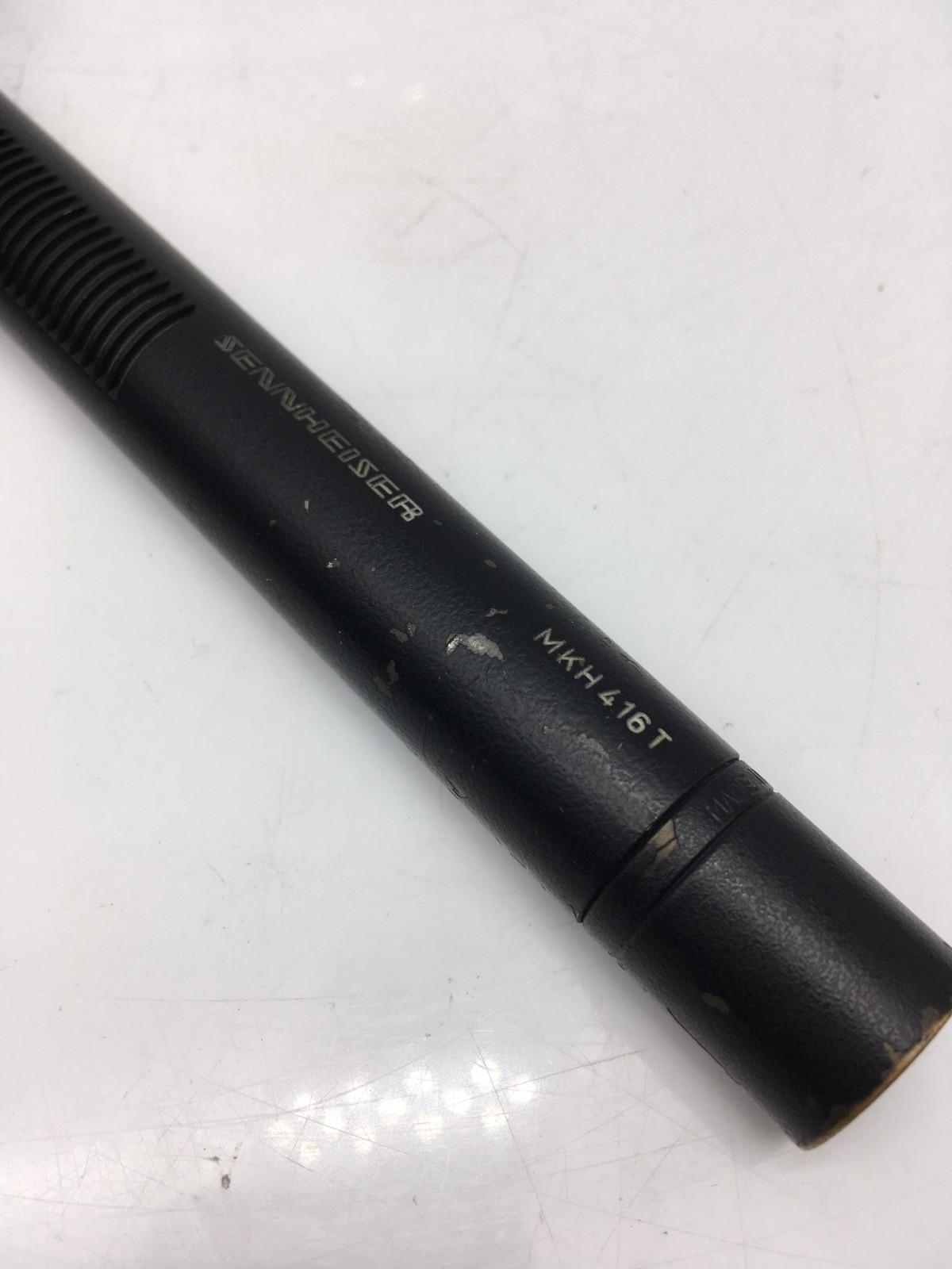 【Tested】 SENNHEISER MKH-416T Shotgun Microphone AB12V w/ Case Vintage Rare