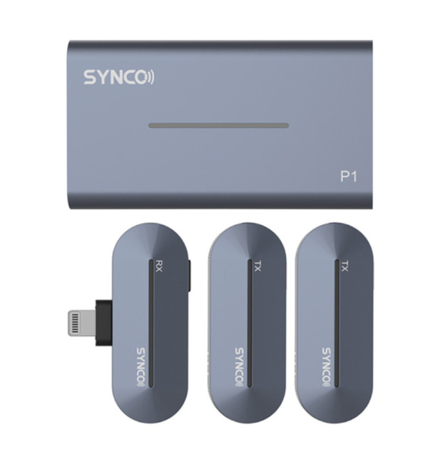 SYNCO P2 P2L P2T 2.4GHz Wireless Microphone System for iphone Samsung huawei IOS