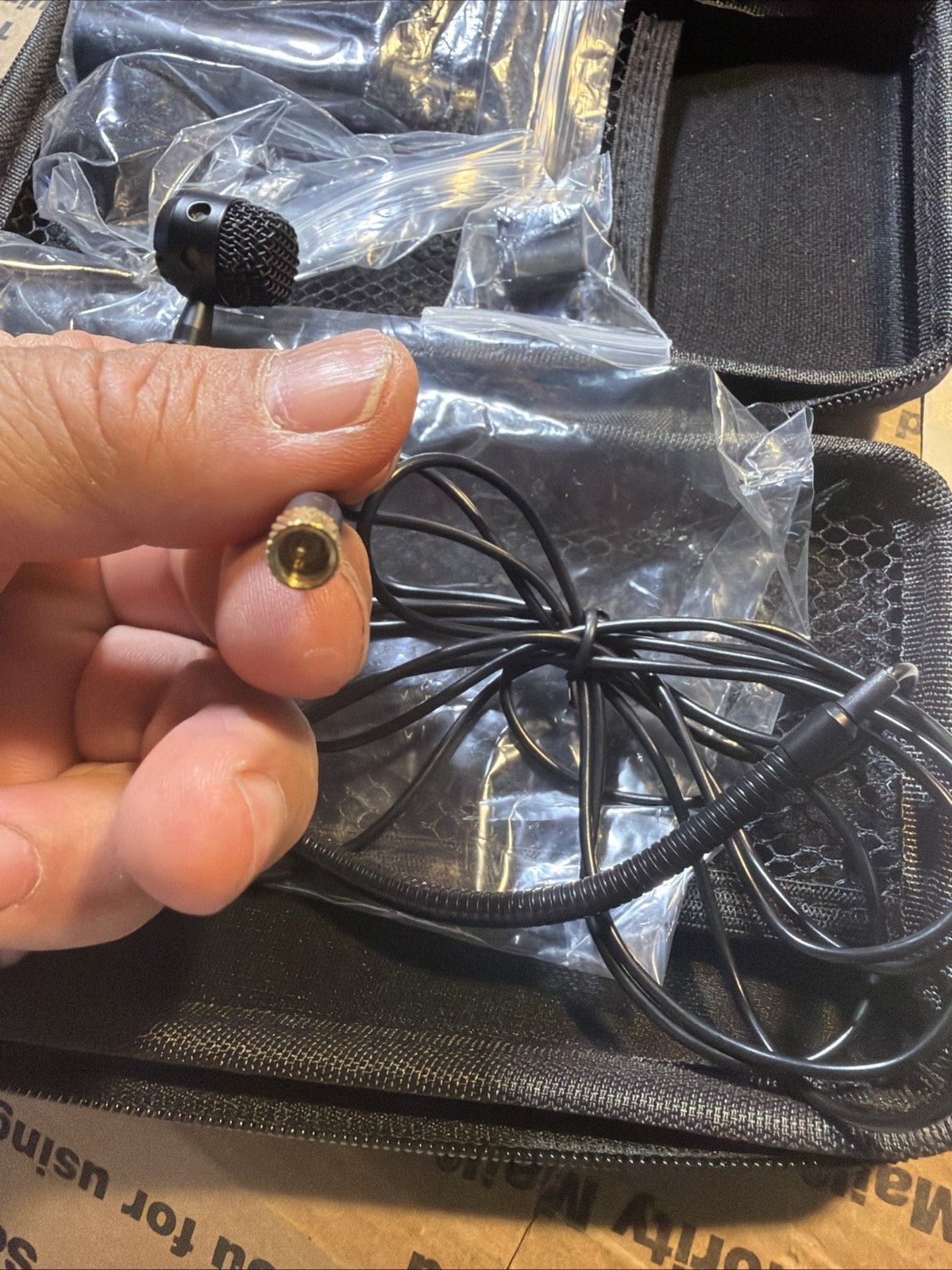Clip On Instrument Condenser Microphone (for Saxophone)