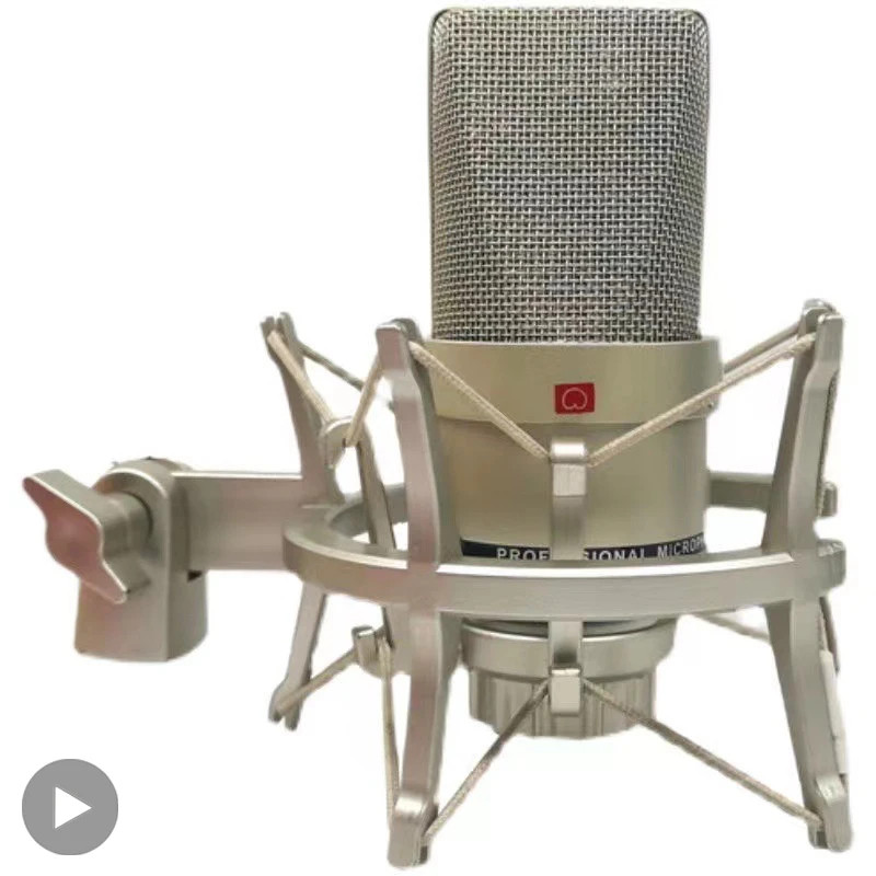 Professional Studio Condenser Microphone PC Computer Laptop Mic Singing Karaoke