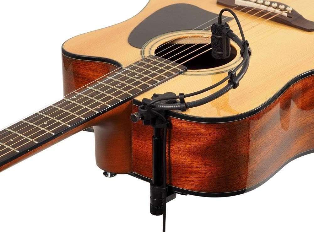 Audio Technica ATM350GL Cardiod Condenser Guitar Mount System 9in Gooseneck New!