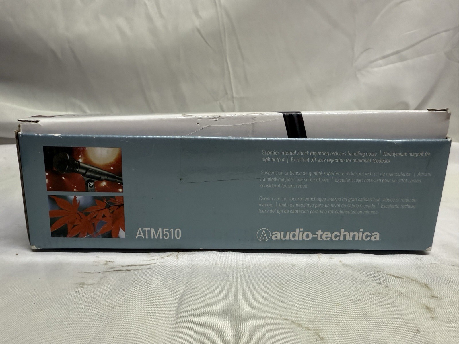 Audio-Technica ATM510 Cardioid Dynamic Handheld Microphone