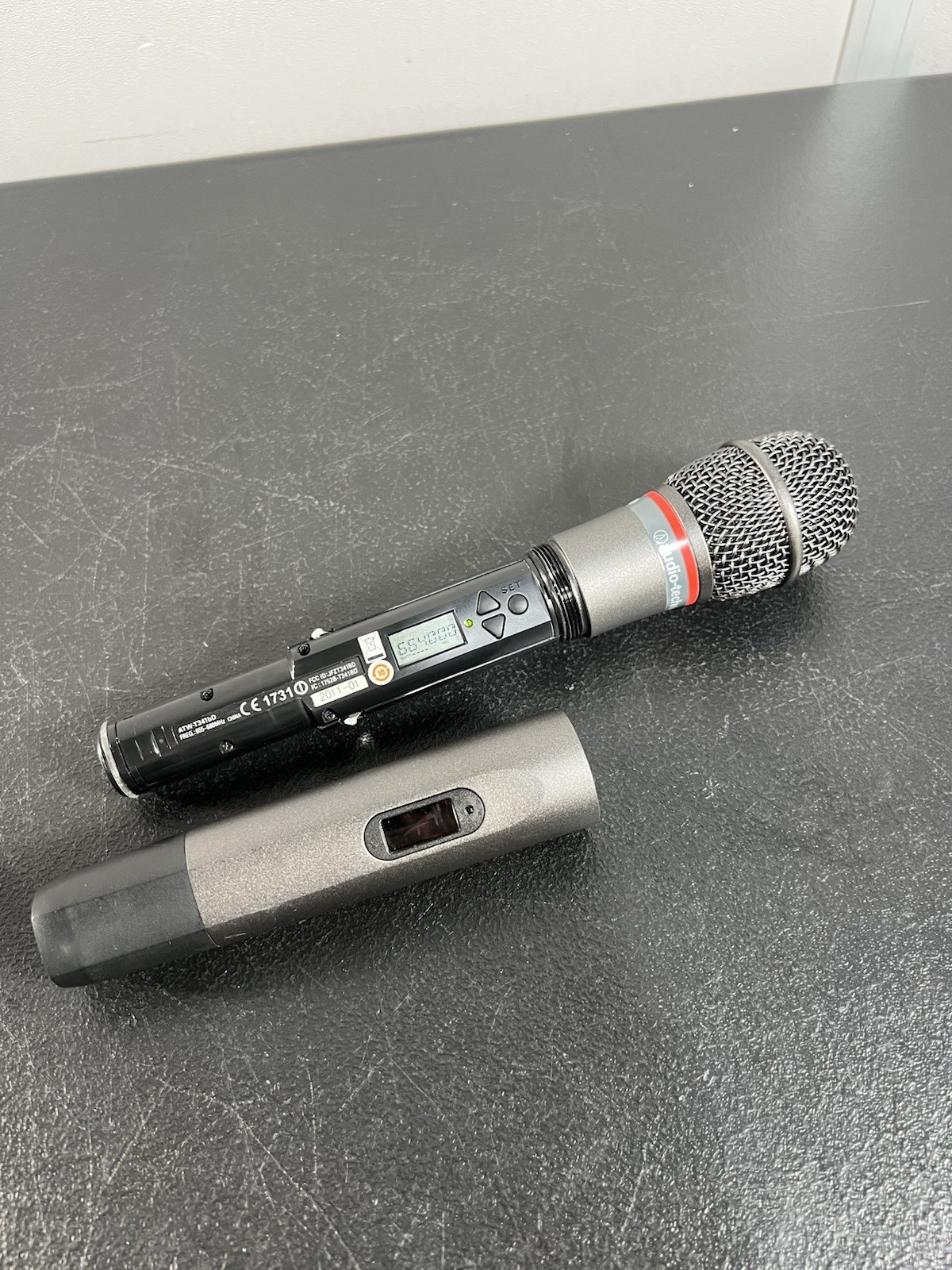 Audio-Technica ATW-T341b Handheld Microphone Only 655-680 MHz