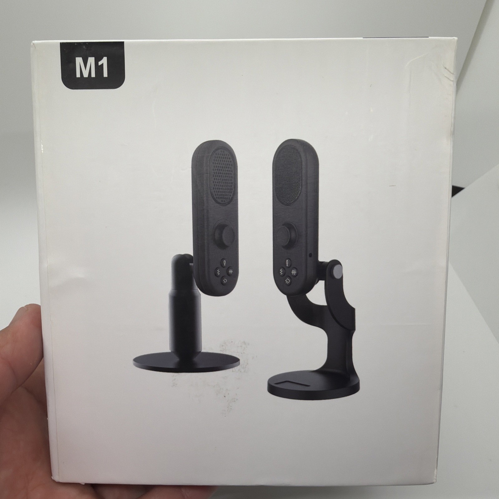 M1 USB Microphone Plug & Play MIC Noise Cancelling 360°