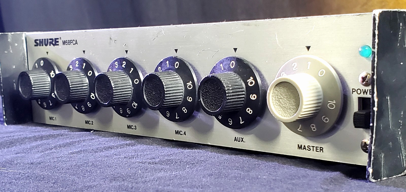 Vintage Shure M68FCA Microphone Mixer Channel Strip ***REDUCED***