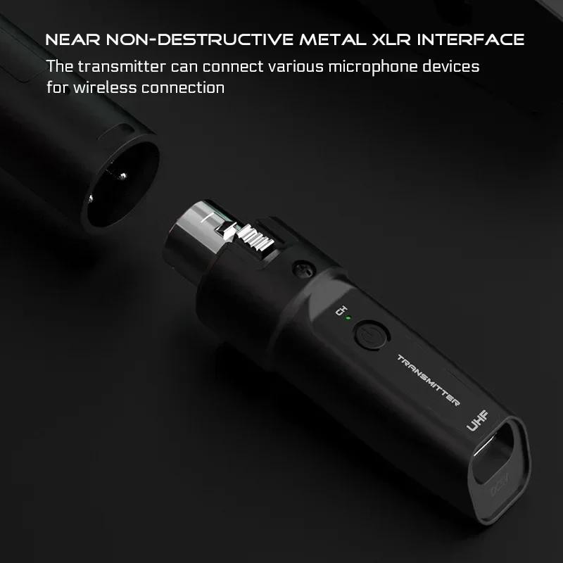 Wired to Wireless Microphone System Converter Transmitter Receiver New