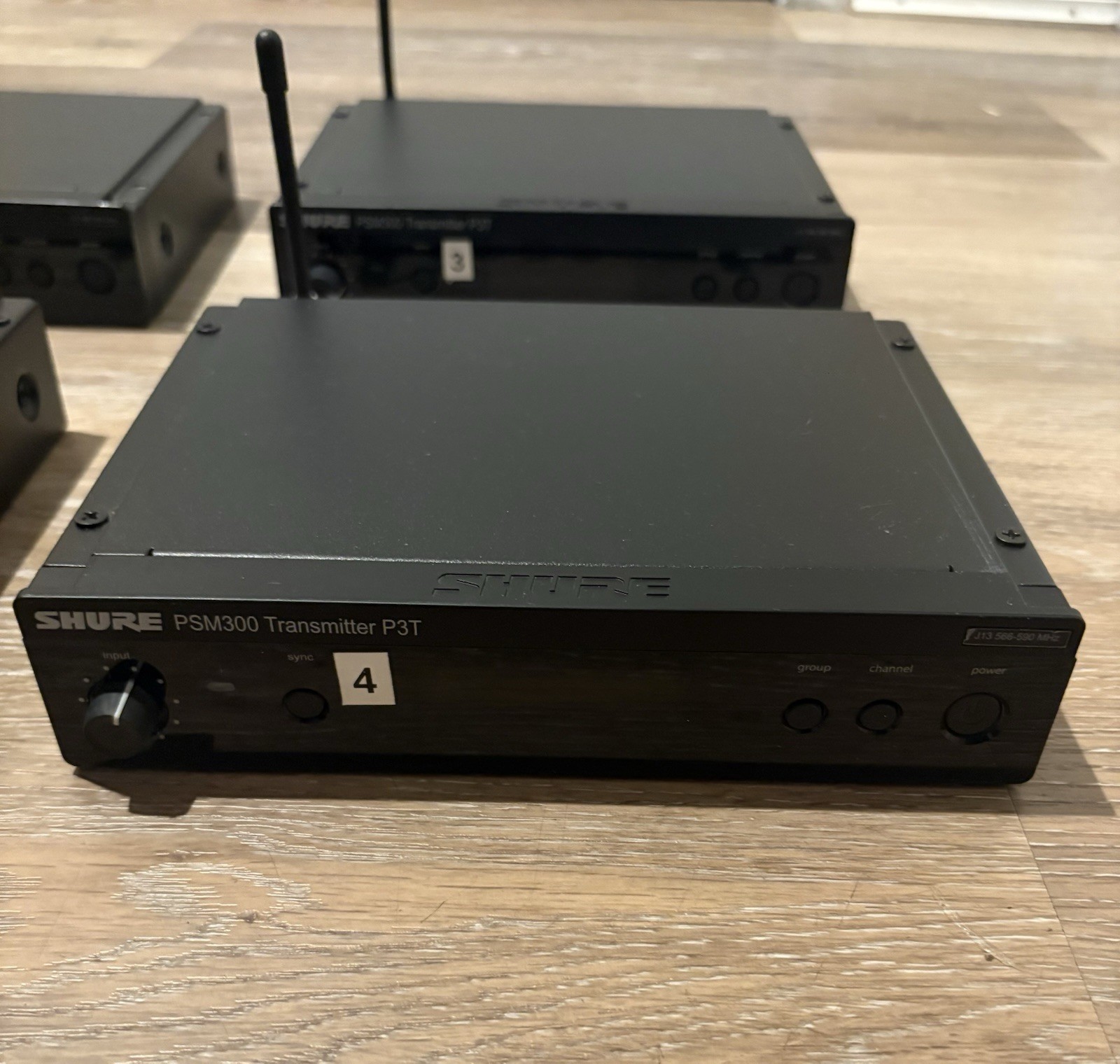 Shure PSM300 Transmitter P3T – Frequency J13 566-590 MHz – Working – No Cables