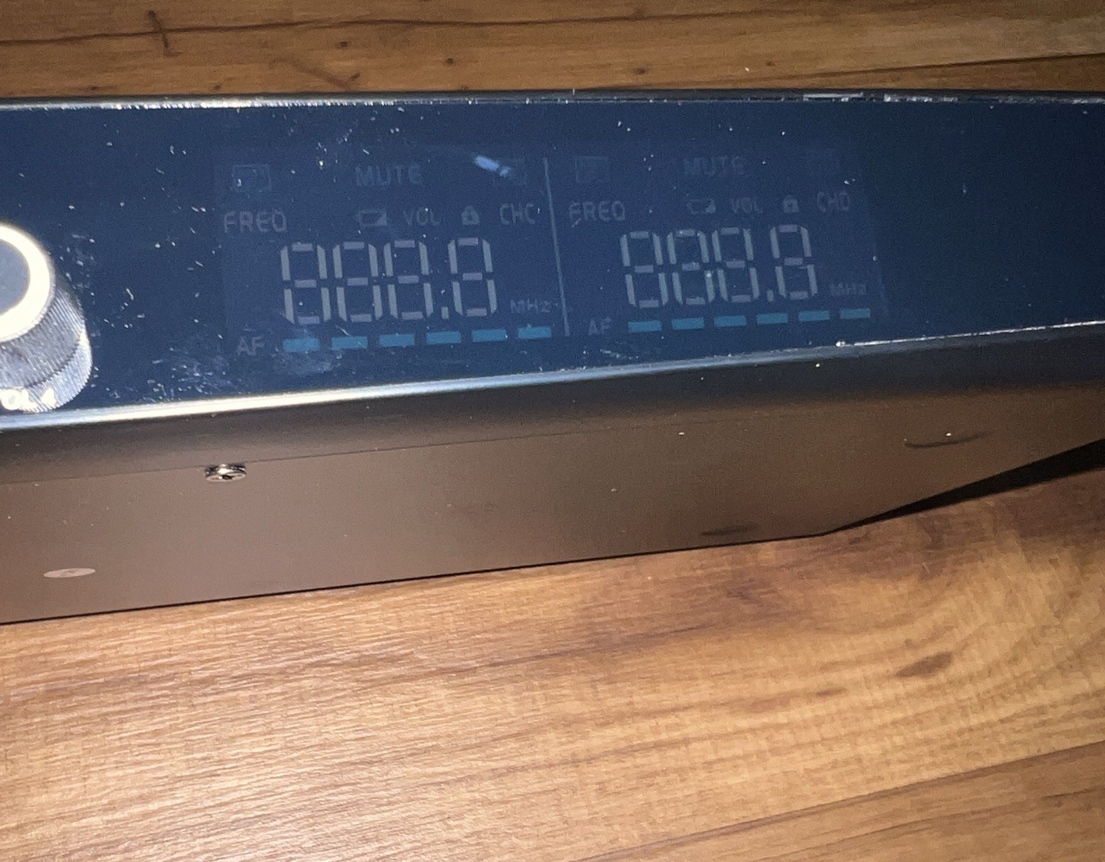 Phenyx Pro PTU-5000 4 Channel UHF Wireless Microphone Receiver Only UNTESTED
