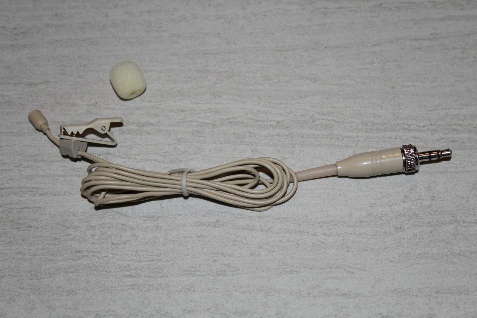 Beige Lavalier Lapel Microphone for Sennheiser Wireless Transmitters*NEW*