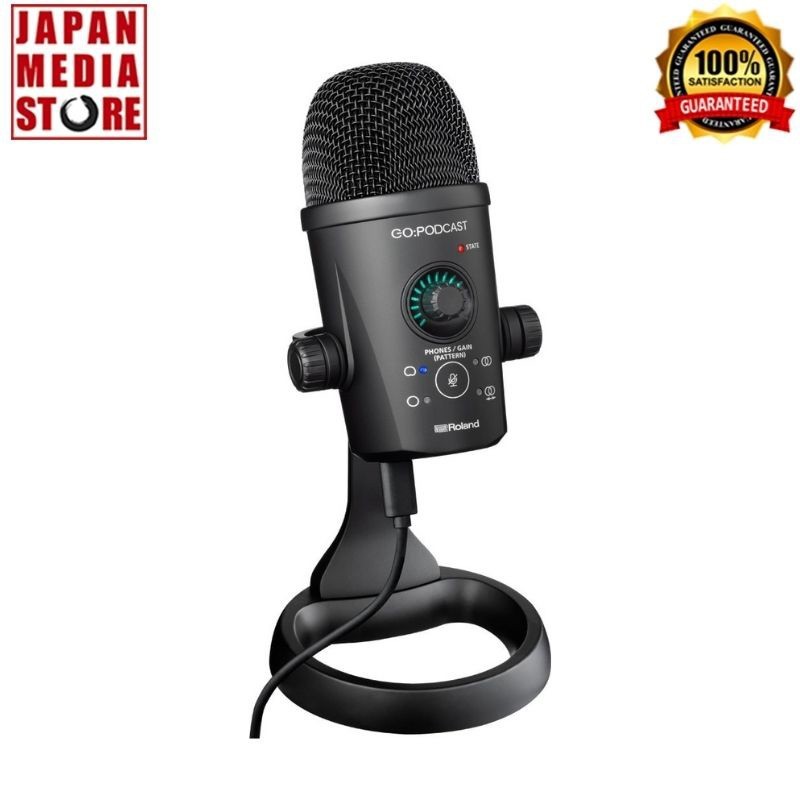 Roland GO:Podcast Video Podcasting Studio Microphone for Smartphones Brand NEW