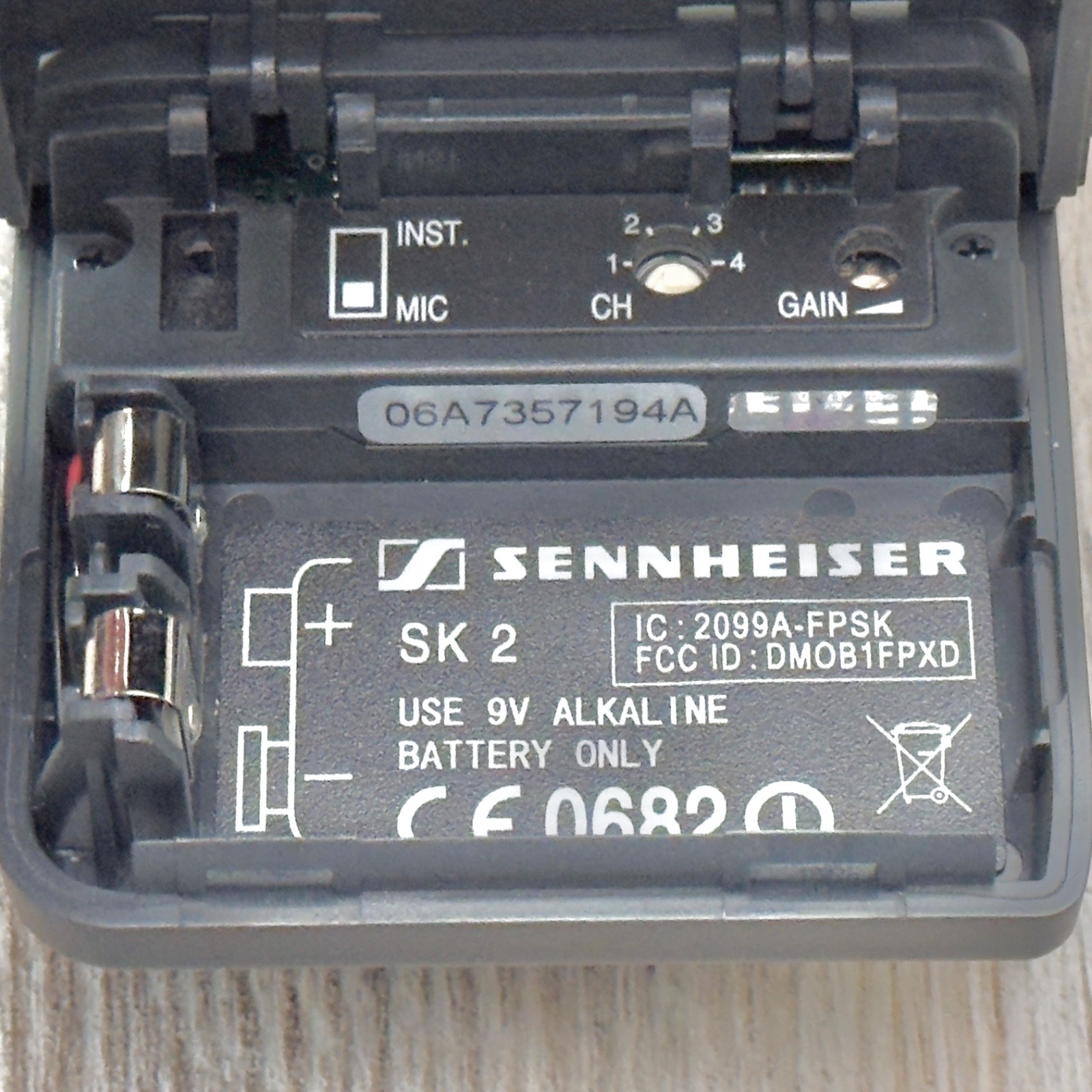 Sennheiser FP72-C FreePort Instrument Set UHF Wireless Instrument System