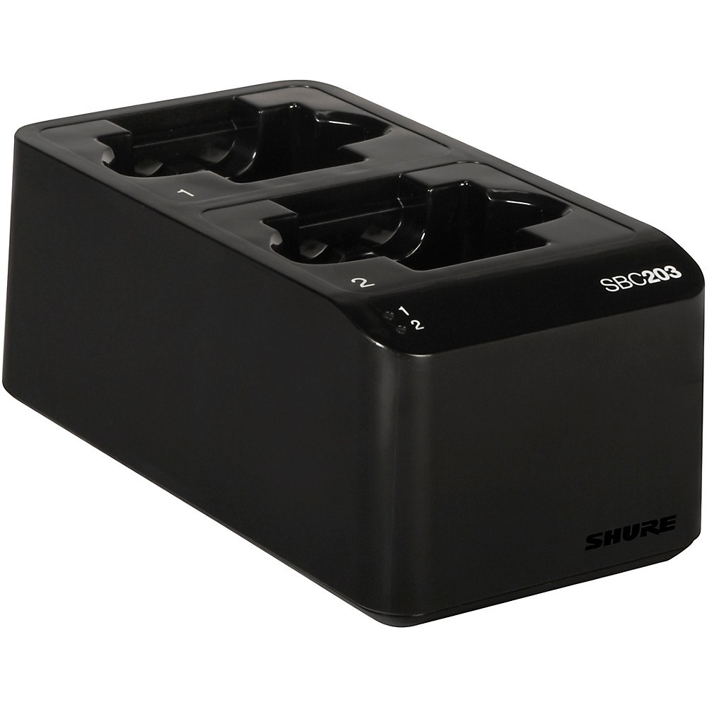 Shure SBC203US Dual Docking Station for SLXD Transmitters and SB903 Battery