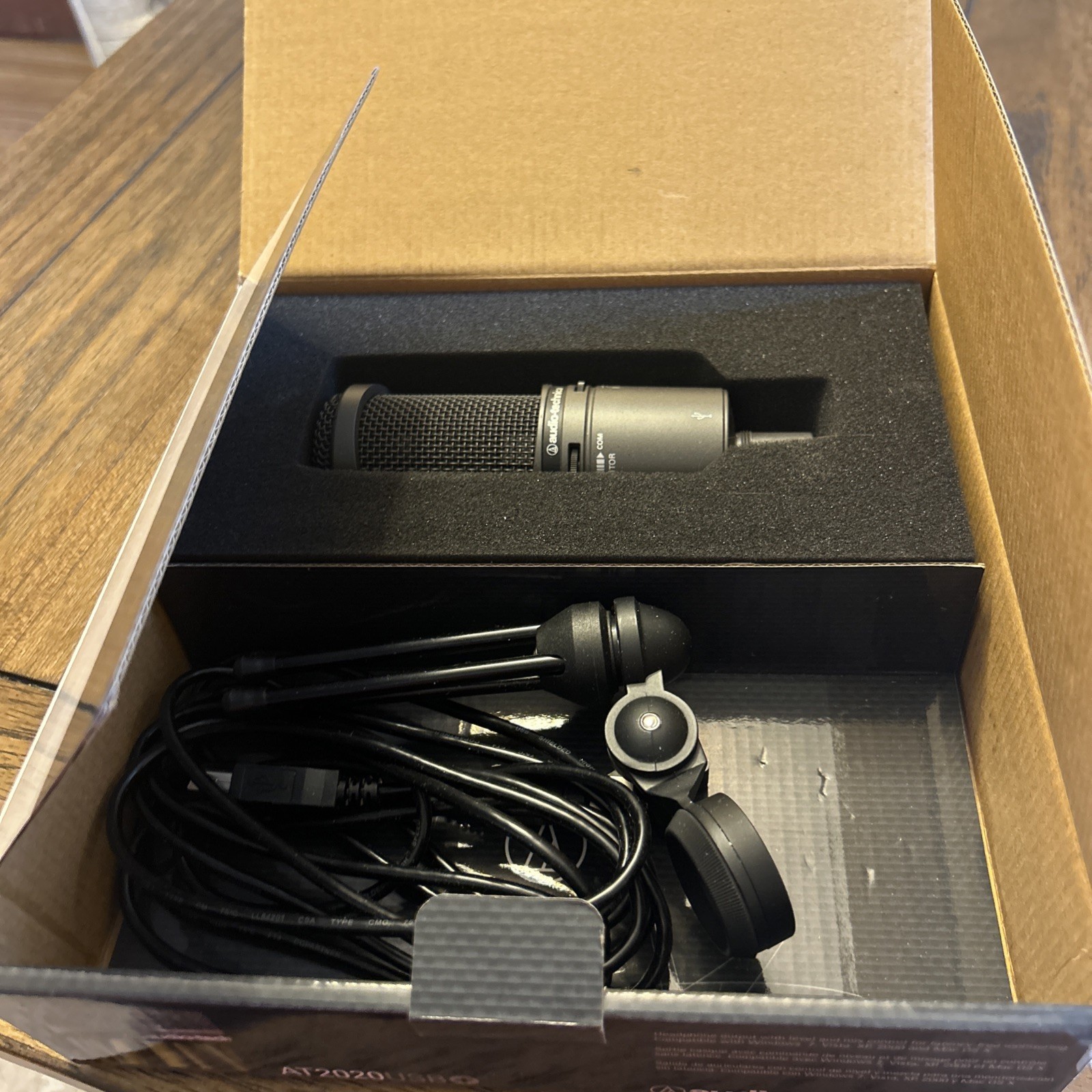 Audio-Technica AT2020USB+ Cardioid Condenser USB Microphone