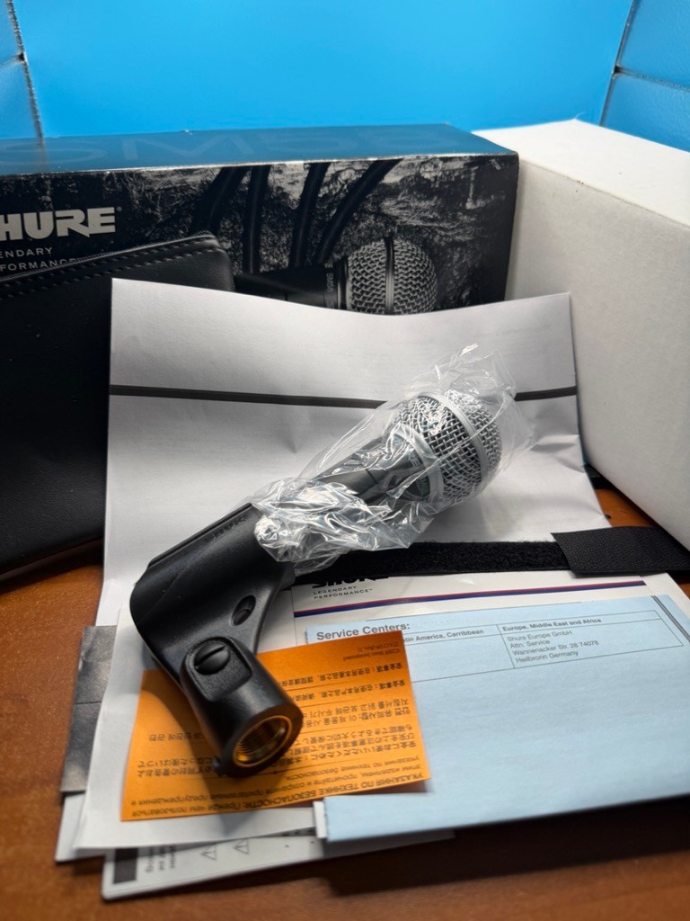 Shure SM58 Dynamic Handheld Vocal Microphone