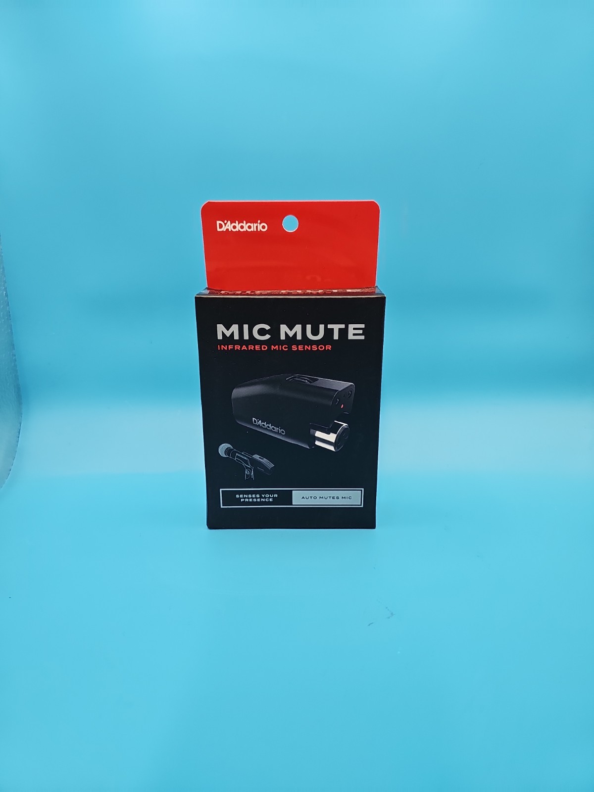 D’Addario IR Mic Mute Infrared Mic Microphone Sensor w/Box Black