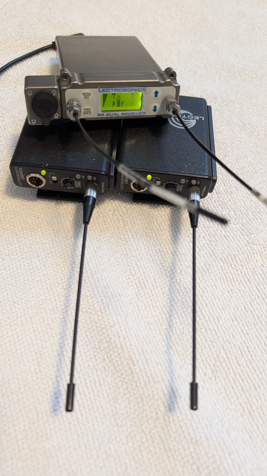 Lectrosonics SRA5P Dual UHF Wireless Mic receiver Block 20