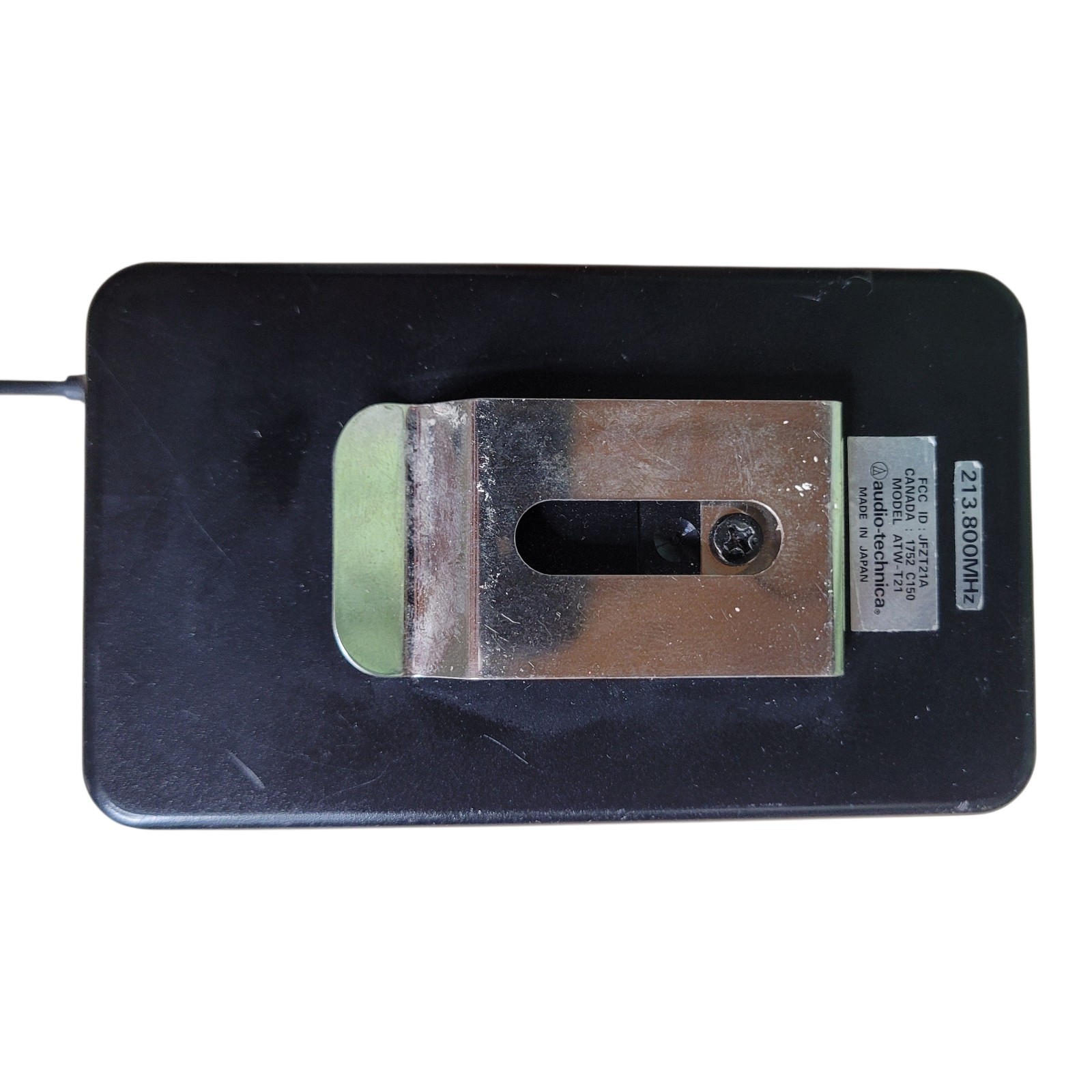 Audio-Technica ATW-T21 Transmitter 213.800MHz FCC ID JFZT21A Made Japan