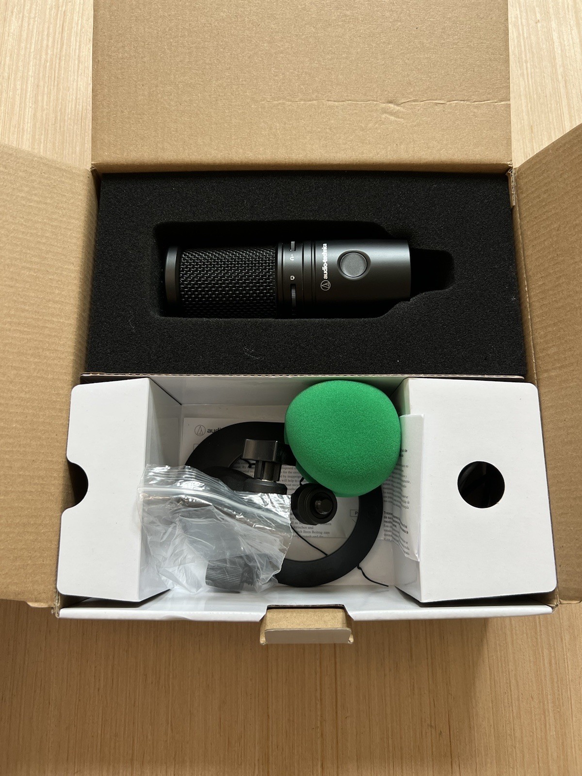 Audio-Technica AT2020USB-X USB Condenser Microphone Cardioid Podcast Mic Read
