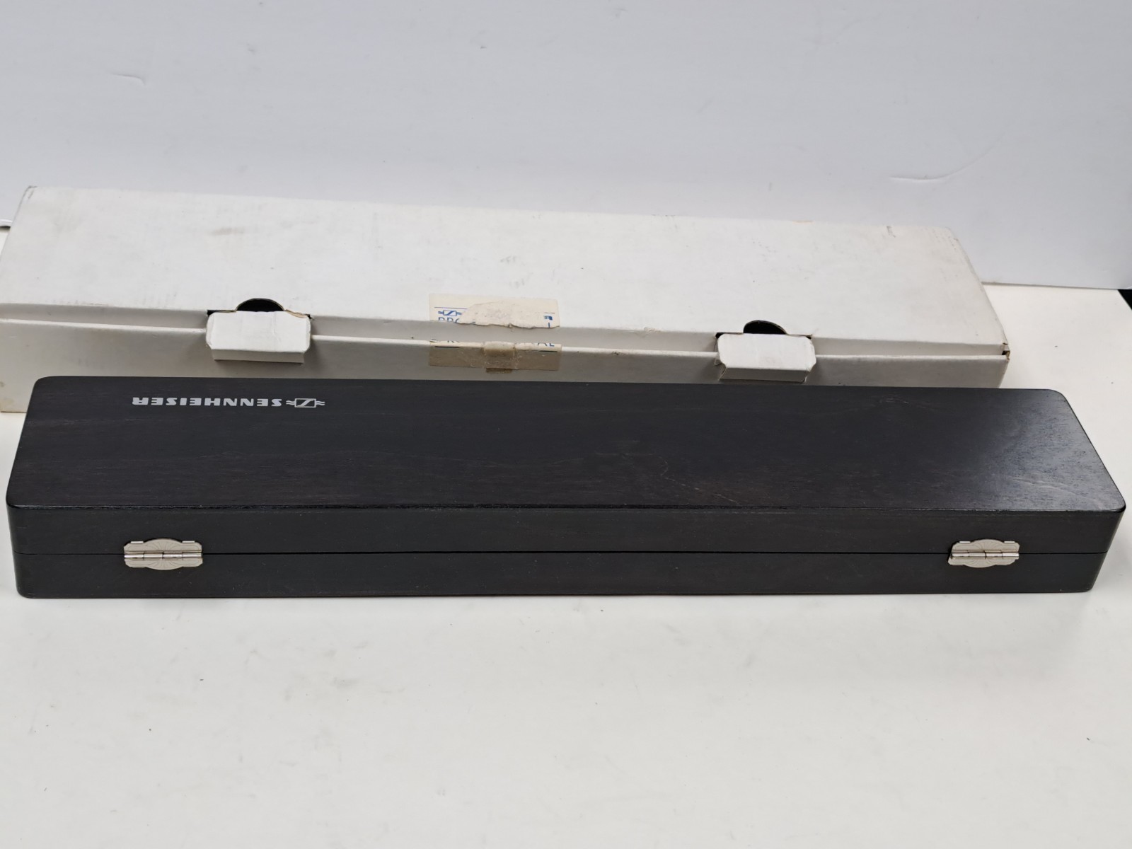 Sennheiser MKH 70 Storage Box Wooden Case Super-Cardioid Shotgun