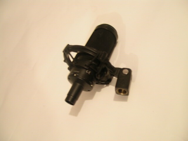 Audio-Technica AT2035 Cardioid Condenser Microphone – Black free shipping