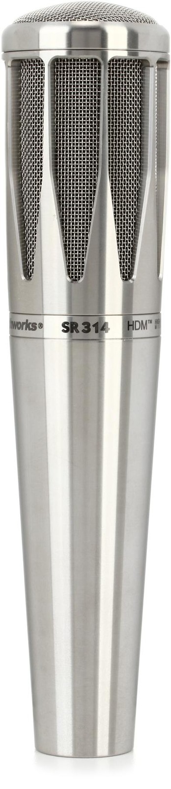 Earthworks SR314 Cardioid Condenser Handheld Vocal Microphone – Stainless Steel