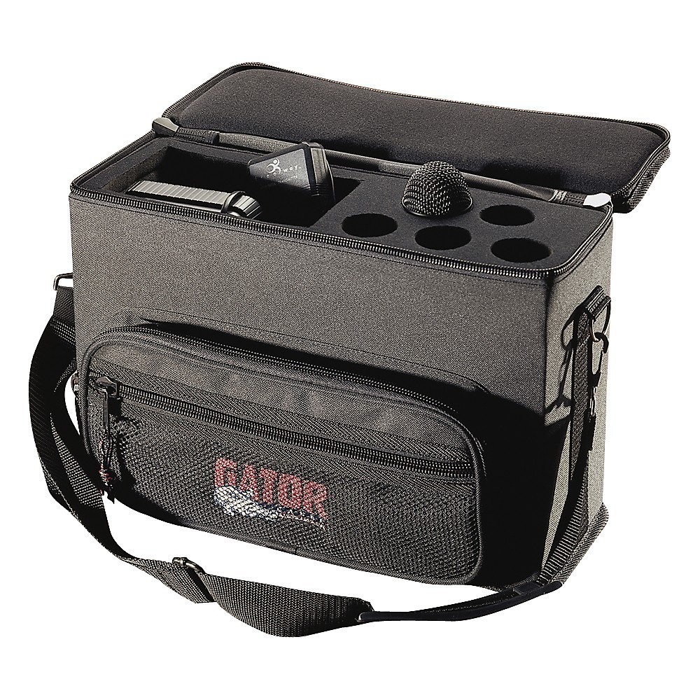 Gator GM Padded Gig Bag for Microphones 5B