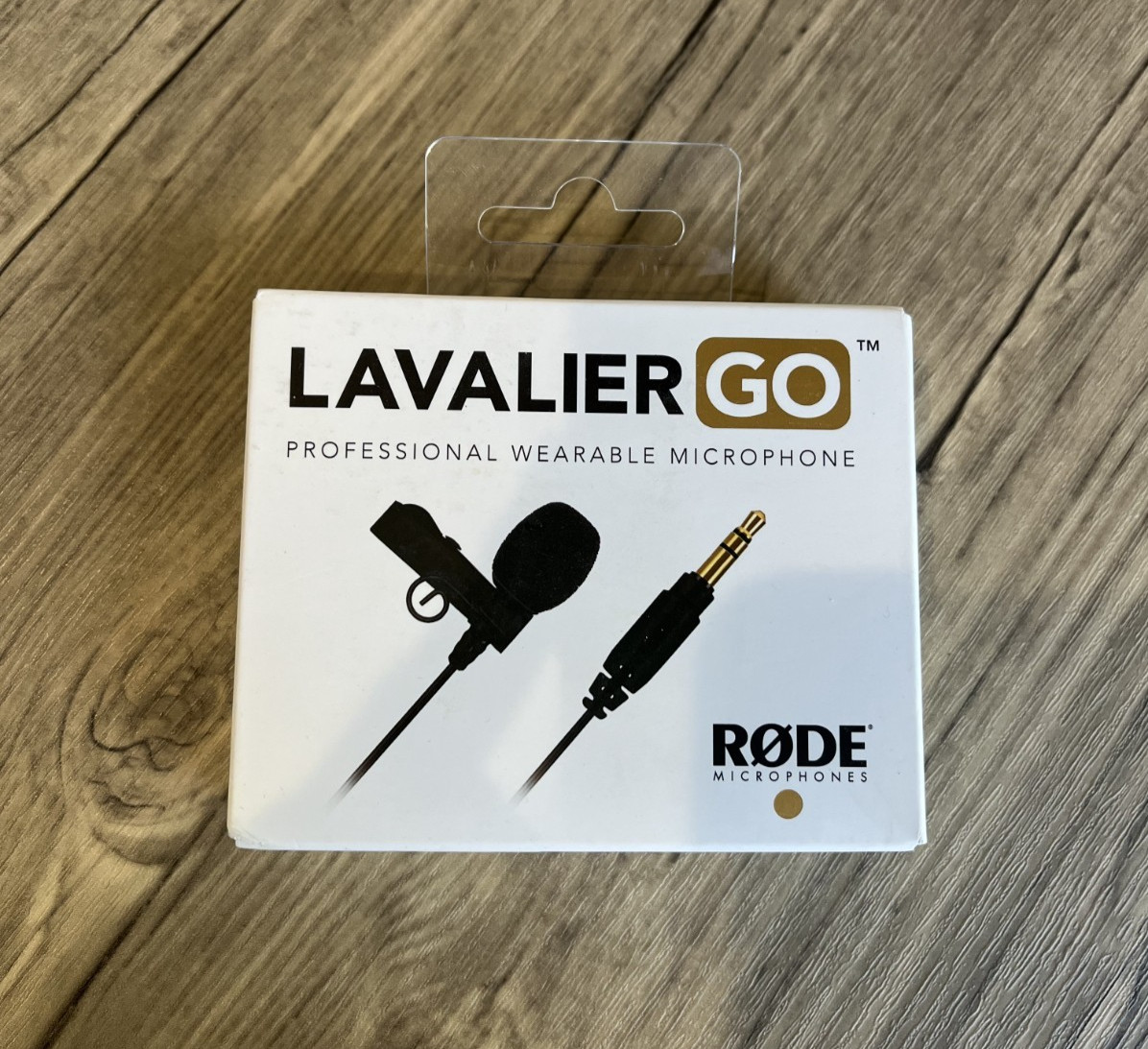 Rode Lavalier GO Professional Wearable Microphone (Black)