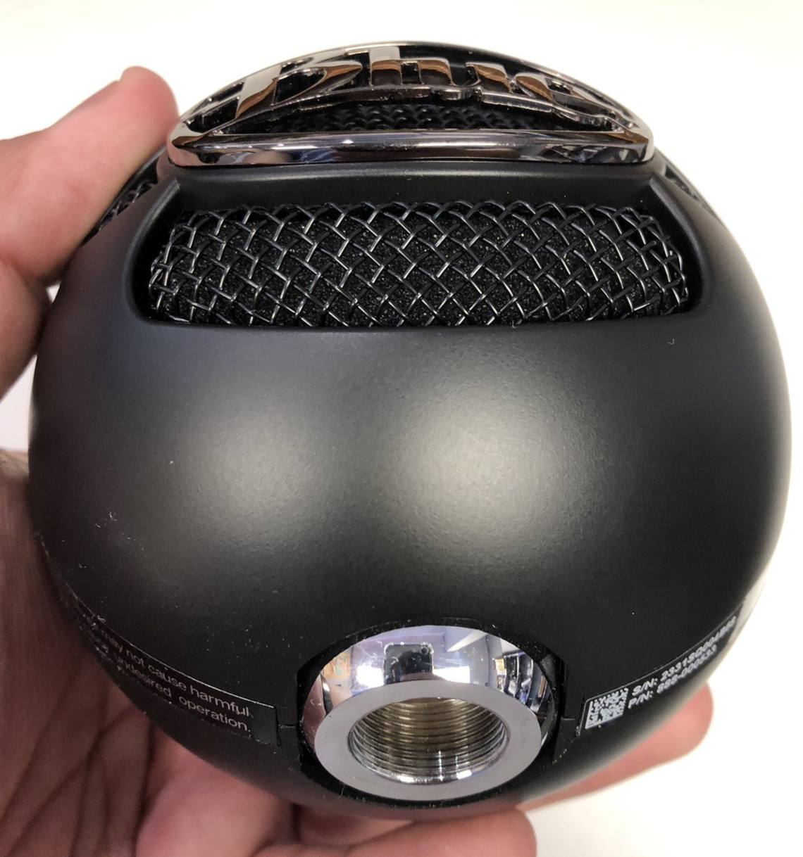 Blue Snowball iCE USB Mic for Recording & Streaming on PC & Mac – Black