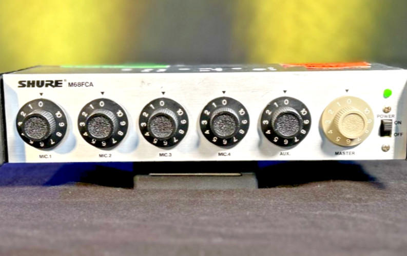 Vintage Shure M68FCA Microphone Mixer Channel Strip ***REDUCED***