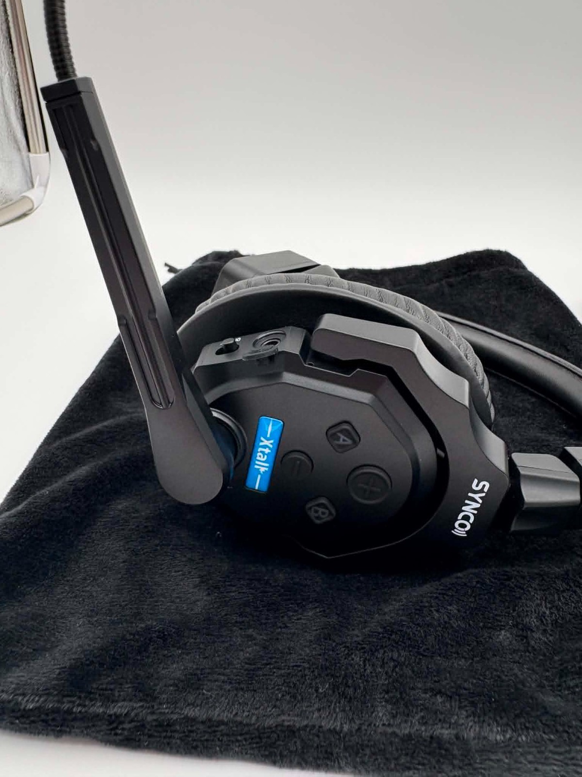 SYNCO XTALK X2 Wireless Intercom Headset System 2.4GHz 350M/1148FT For 2 Persons