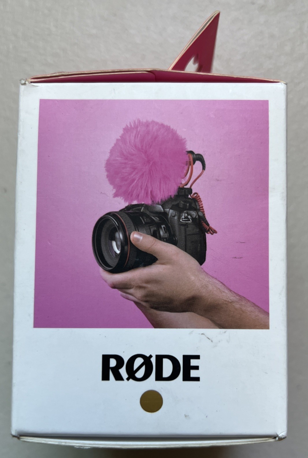 RODE WS9-P Furry Windshield for VideoMicro and VideoMic Me, Pink