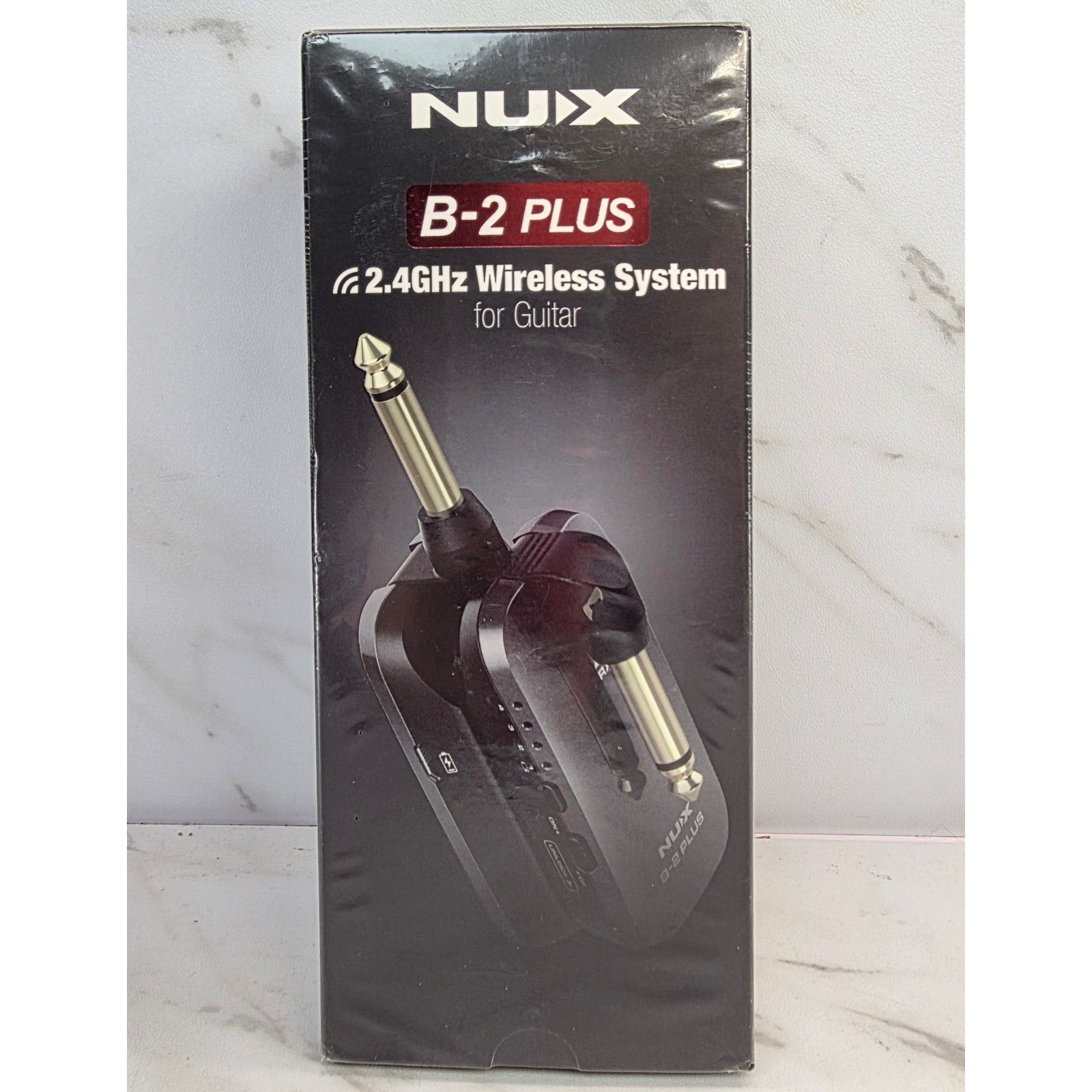 NUX B-2 PLUS 2.4GHz Wireless System for Guitar Digital Transmitter Receiver