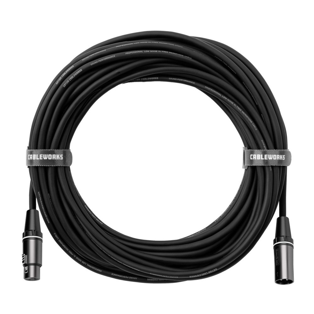 Gator Composer Series 50′ XLR Microphone Cable