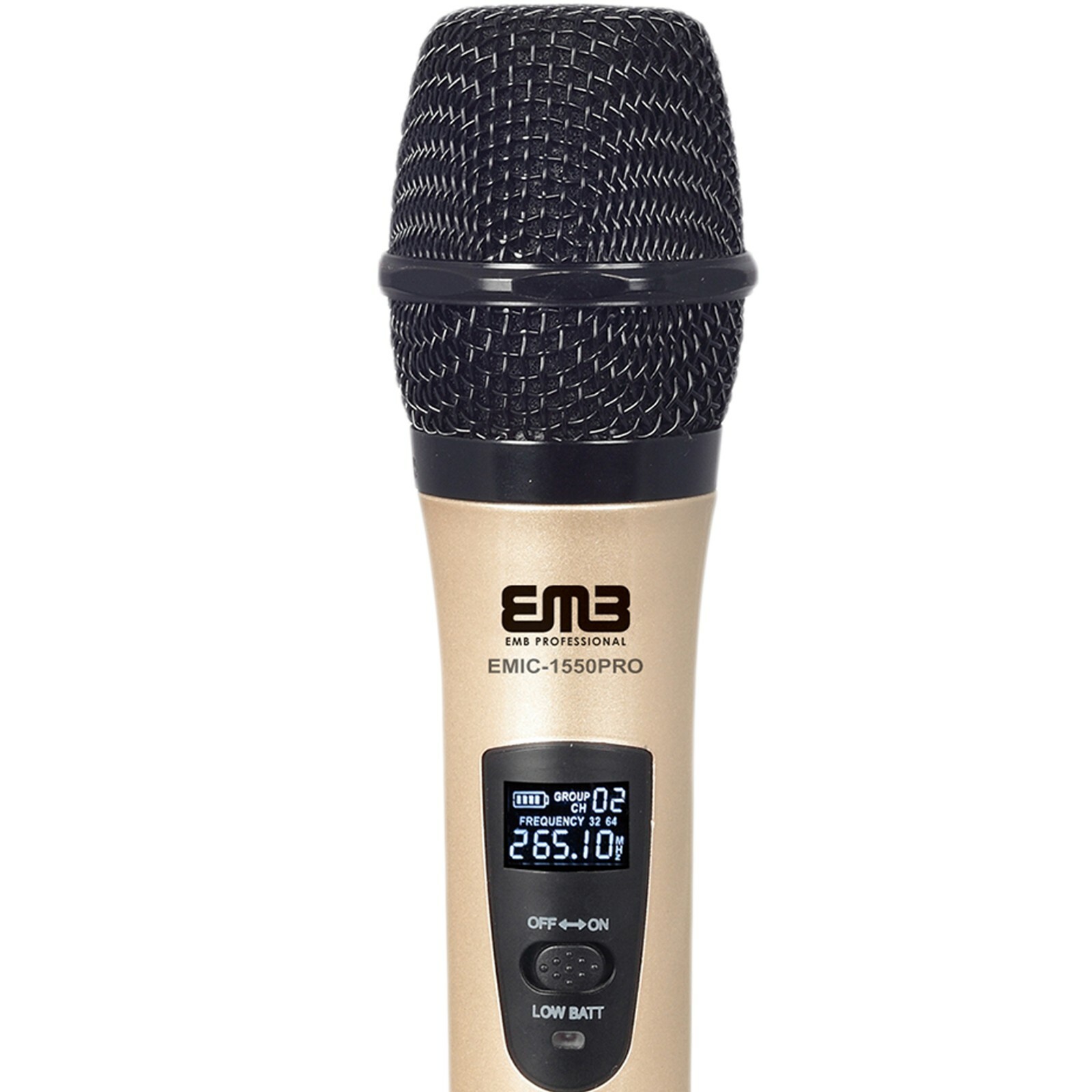 Dual Handheld Cordless Wireless Microphone Receiver 2 x Mic for Church / Karaoke