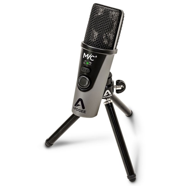Apogee MiC Plus USB Microphone for iPad, iPhone, iPod touch, Mac or PC