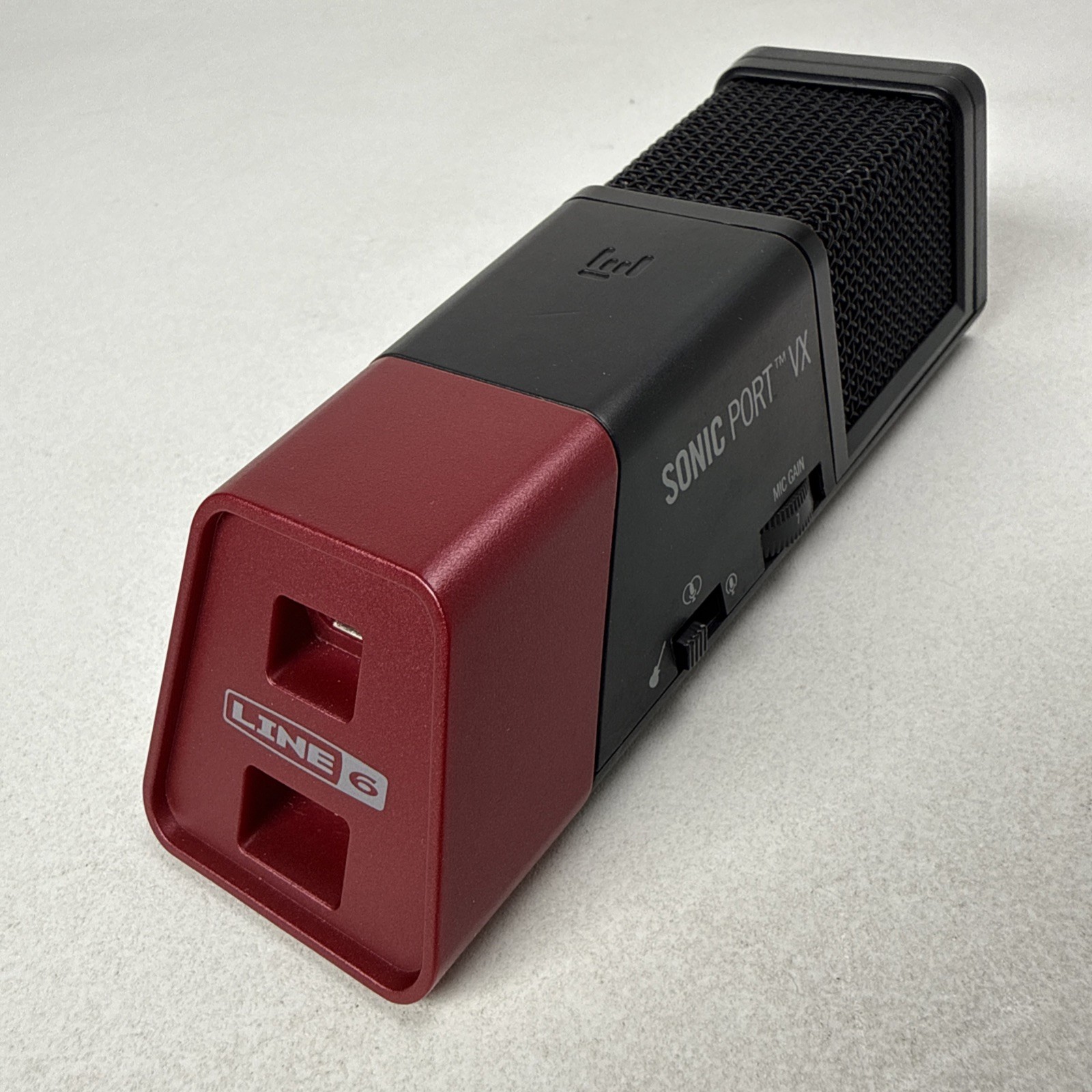 Line 6 Sonic Port VX 24bit Mobile Audio Interface Lightning USB Mic Tested READ