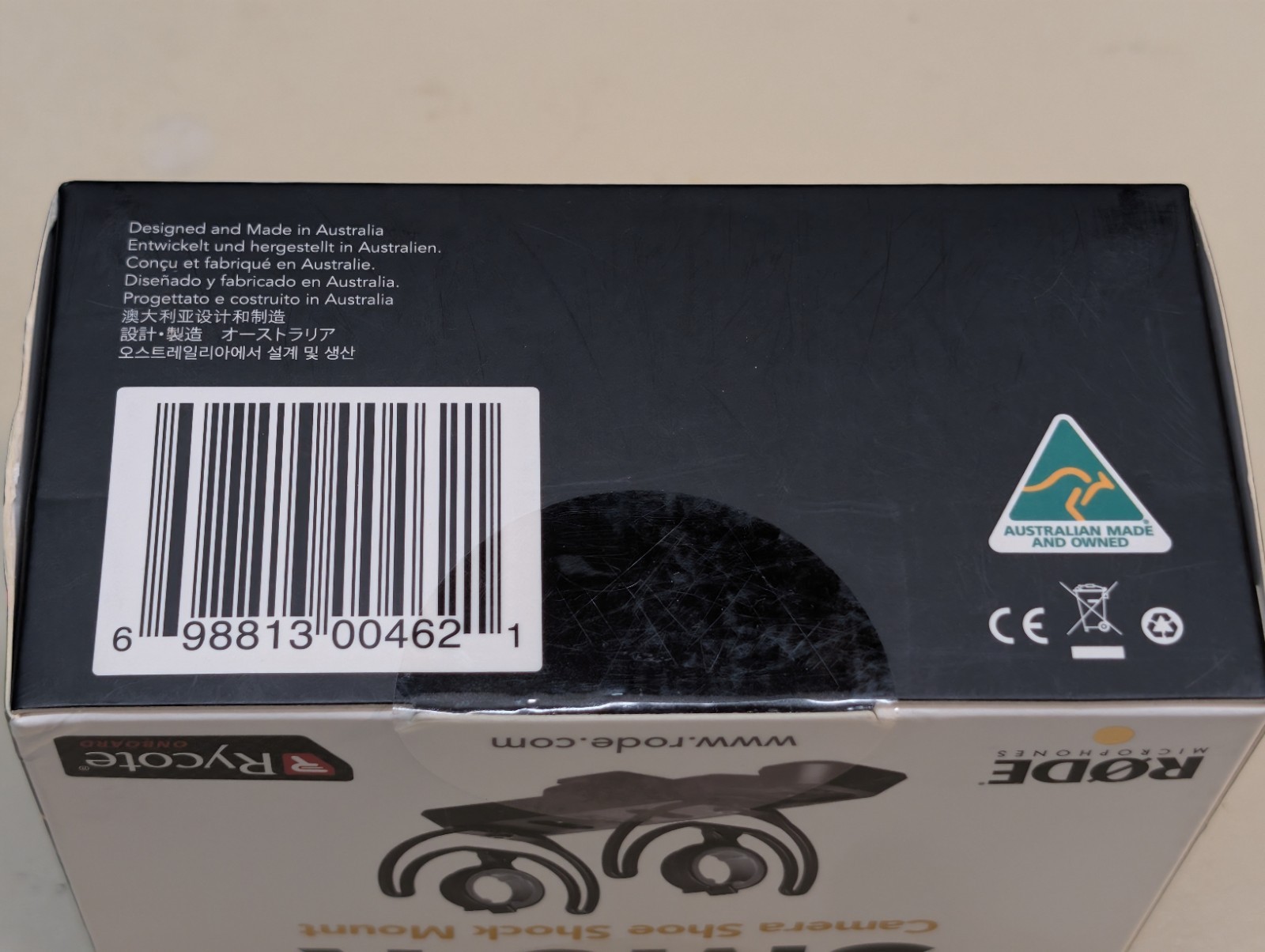 Rode SM3-R Rycote Lyre Camera Shoe Microphone Shock Mount NEW IN PACKAGE