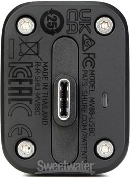 Shure MV88 USB-C Stereo Condenser Microphone
